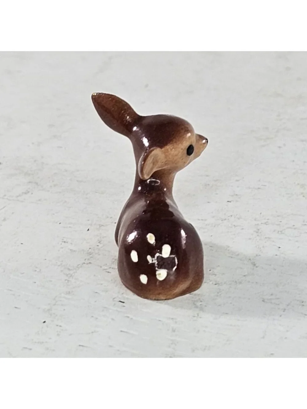 Hagen Renaker Fawn Bay Spotted Deer Lying Down Miniature Figurine